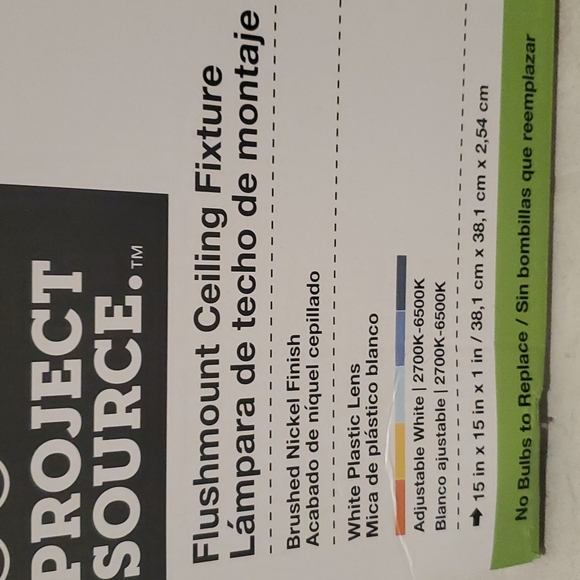 LED FLUSHMOUNT CEILING FIXTURE - Picture 2 of 7